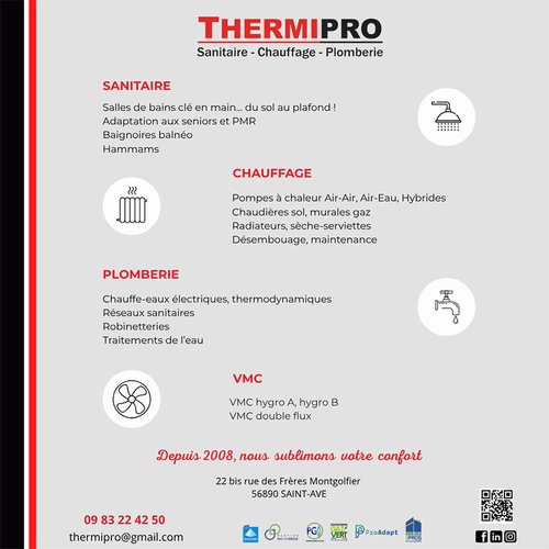 THERMIPRO Sanitaire Chauffage Plomberie