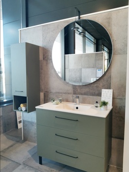 Meuble sur pieds trois tiroirs