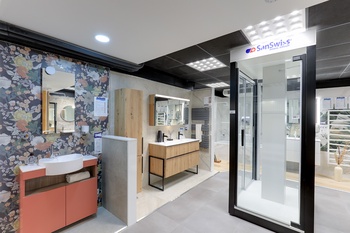 Meuble de salle de bain avec armoire de toilette