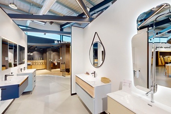 Meuble de salle de bain simple vasque