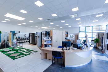 Salle d'exposition de Somatem Sedan