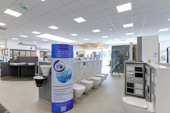 Choix de toilette suspendu