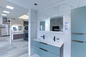 Choix de meuble suspendu double vasque avec colonne de rangement