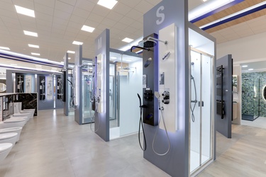 Robinetterie de douche encastrée