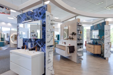 Meubles suspendus avec miroir LED