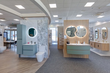 Meuble de salle de bain avec miroir LED