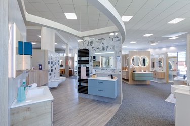 Meuble de salle de bain, sèche serviette, miroir LED