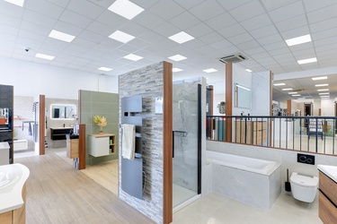 Baignoire et sèche serviette