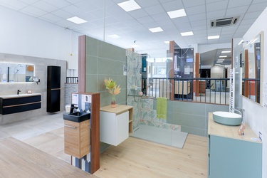 Lave mains et meuble avec vasque à poser