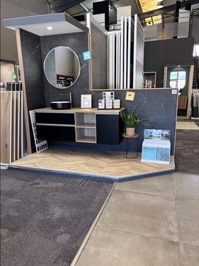 Meuble de salle de bain avec vasque à poser