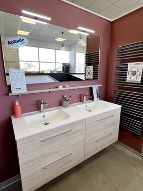 Meuble de salle de bains double vasque