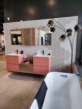 Meuble de salle de bains suspendu