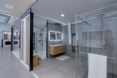 Meuble double vasque et 4 tiroirs