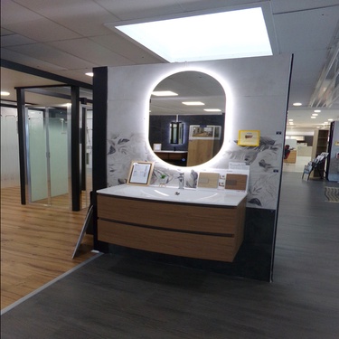 Meuble suspendu avec 2 tiroirs