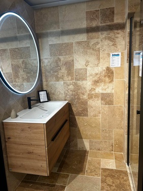 Meuble suspendu avec 2 tiroirs