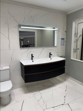 Meuble de salle de bain double vasque