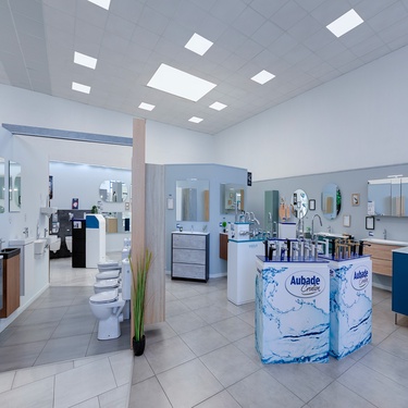 Choix de robinetterie et meuble suspendu