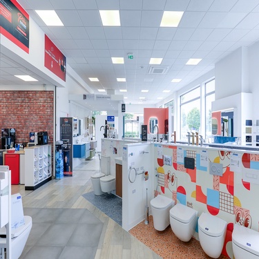 Choix de toilettes suspendu