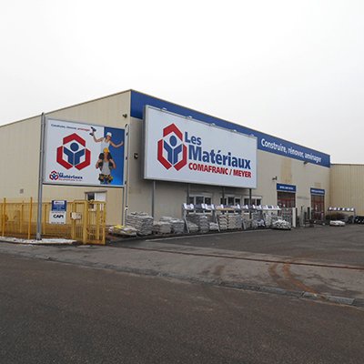 Magasin Les Matériaux Comafranc / Meyer à Bollwiller