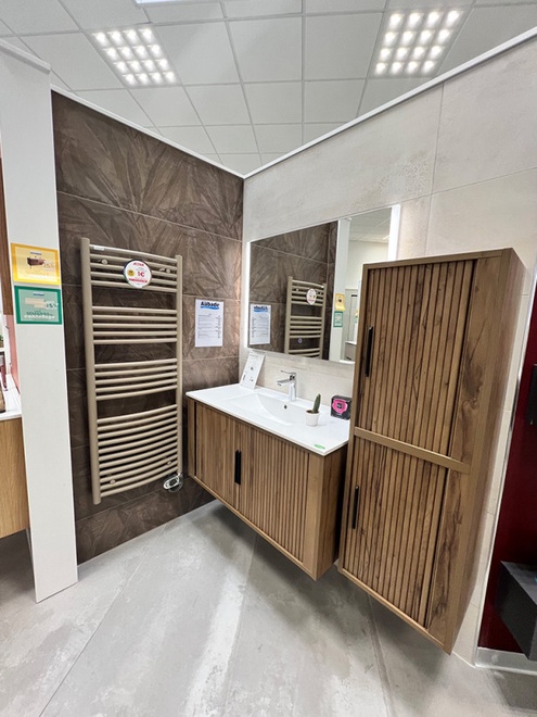 Ensemble meuble de salles de bains Nagoya avec miroir