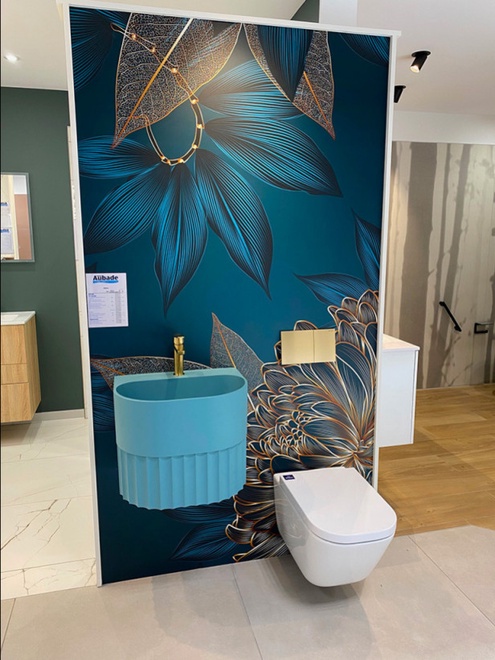 toilettes suspendus avec lave main