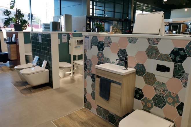 Meuble lave-mains et wc