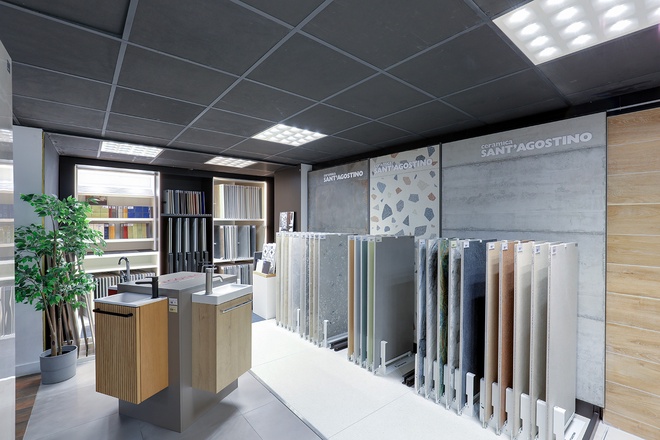 Choix de carrelage et lave mains