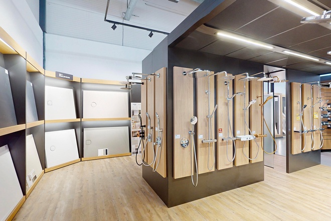 Choix de colonne de douche et receveur